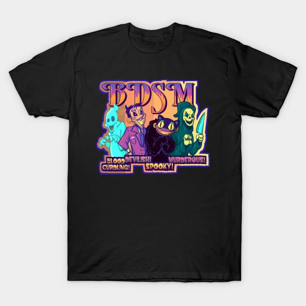 Spooky BDSM T-Shirt by LVBart